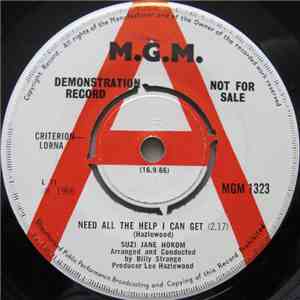 Suzi Jane Hokom - Need All The Help I Can Get