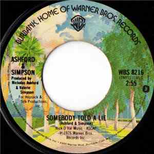 Ashford & Simpson - Somebody Told A Lie / It Came To Me