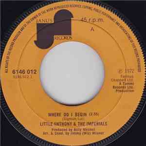 Little Anthony & The Imperials - Where Do I Begin / Theres An Island (Where ...