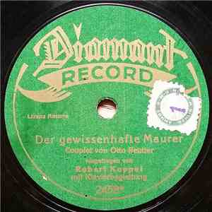 Robert Koppel Mit Klavierbegleitung - Der Gewissenhafte Maurer / Die Lawine