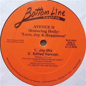 Avenue H Featuring Holly - Love, Joy & Happiness