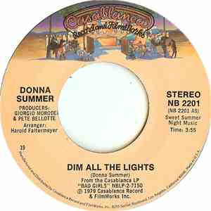 Donna Summer - Dim All The Lights