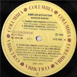 Marcos Sabino - Simples Situation