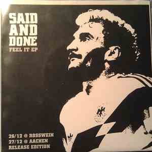 Said And Done - Feel It EP