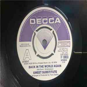 Sweet Substitute - Back In The World Again
