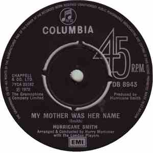 Hurricane Smith - My Mother Was Her Name