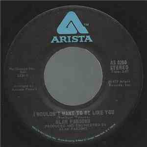 Alan Parsons - I Wouldn't Want To Be Like You