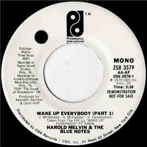 Harold Melvin & The Blue Notes - Wake Up Everybody