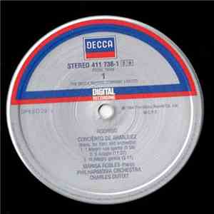 Rodrigo, Moreno-Buendia, Marisa Robles, Philharmonia Orchestra, Charles Dut ...