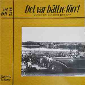 Various - Det Var Bättre Förr Vol. 3b 1941-45