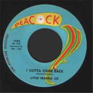 Little Frankie Lee - I Gotta Come Back / Taxi Blues