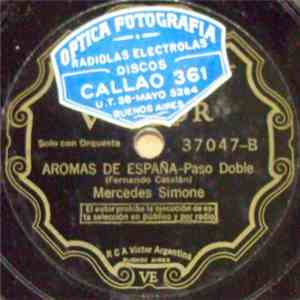 Mercedes Simone - Si Tu Fueras Mi Novia / Aromas de España
