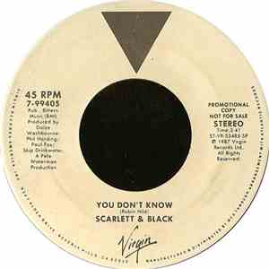 Scarlett & Black - You Don't Know