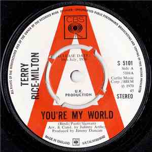Terry Rice-Milton - You're My World
