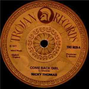 Nicky Thomas - Come Back Girl