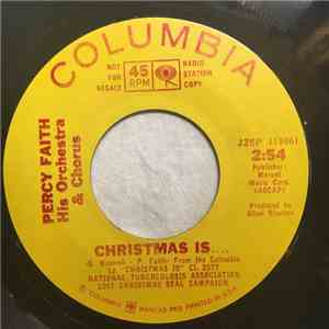 Percy Faith His Orchestra & Chorus - Christmas Is....
