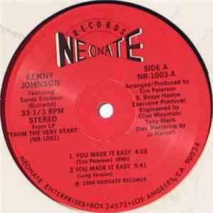 Kenny Johnson  Featuring Sandy Erickson - You Made It Easy