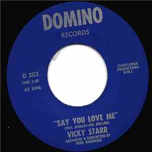 Vicky Starr - Say You Love Me