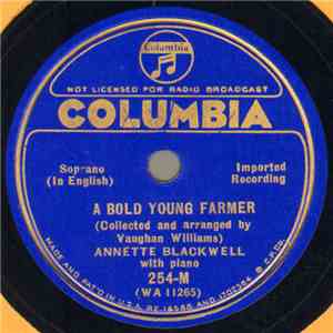 Annette Blackwell - A Bold Young Farmer