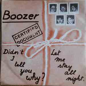 Boozer - Didnt I Tell You Why ?