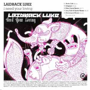 Laidback Luke / Sidekick  - I Need Your Loving / Deep Fear