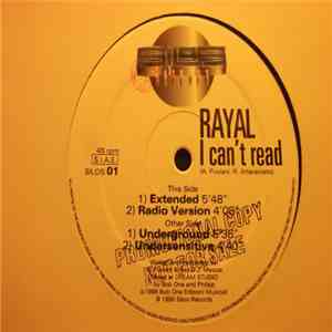 Rayal - I Can't Read