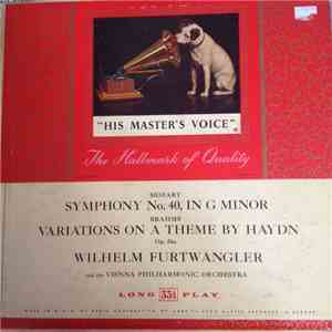 Wilhelm Furtwängler Conducts Wolfgang Amadeus Mozart, Johannes Brahms, Vien ...