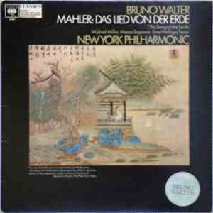 Bruno Walter Conducts Gustav Mahler - New York Philharmonic ; Mildred Mille ...