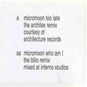 Micromoon - Too Late / Who Am I