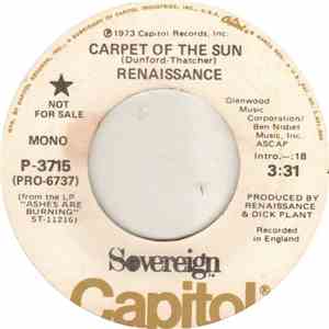 Renaissance - Carpet Of The Sun