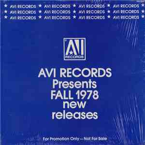 Various - AVI Records Presents Fall 1978 New Releases