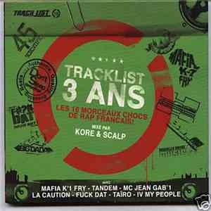 Various - Tracklist 3 Ans