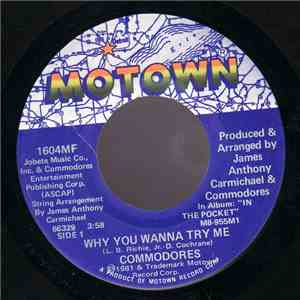 Commodores - Why You Wanna Try Me / X-Rated Movie