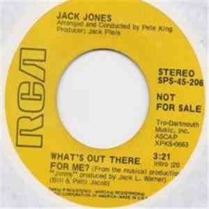 Jack Jones - What's Out There For Me?