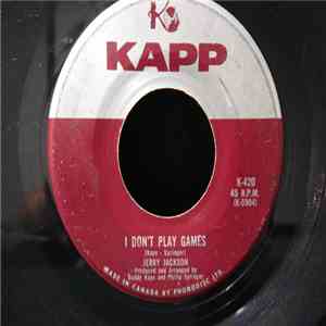 Jerry Jackson - I Don't Play Games