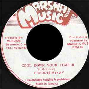 Freddie McKay - Cool Down Your Temper