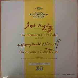 Joseph Haydn, Wolfgang Amadeus Mozart - Streichquartett Nr.39 C-Dur Op.33 N ...