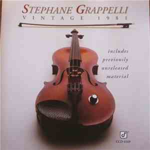 Stephane Grappelli - Vintage 1981