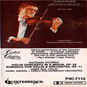Antonín Dvořák - Josef Suk, Czech Philharmonic Orchestra, Karel Ančerl - Co ...