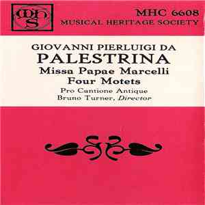Giovanni Pierluigi da Palestrina, Pro Cantione Antiqua, Bruno Turner - Miss ...