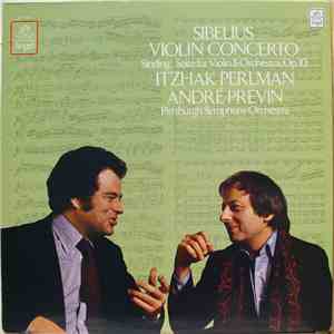 Sibelius, Christian Sinding, Itzhak Perlman, André Previn, The Pittsburgh S ...