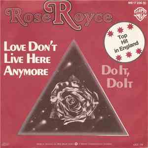 Rose Royce - Love Don't Live Here Anymore
