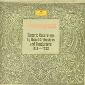 Various - The Early Days - Historic Recordings By Great Orchestras And Cond ...