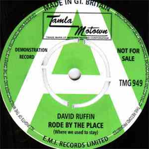 David Ruffin / Gladys Knight & The Pips - Rode By The Place / Stop & Get A  ...