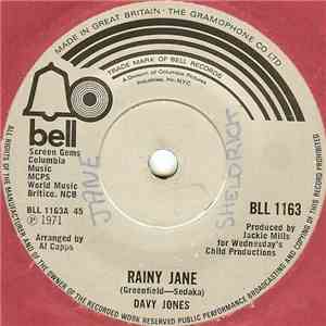 Davy Jones - Rainy Jane / Welcome To My Love