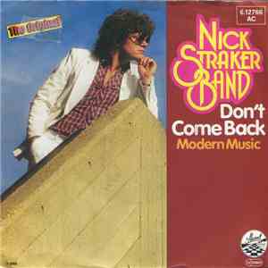 Nick Straker Band - Don't Come Back/Modern Music