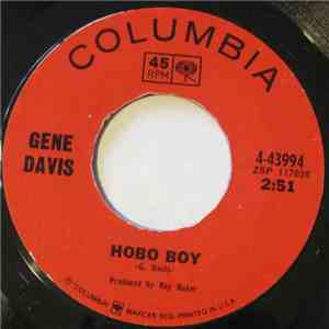 Gene Davis - An Open Letter To Country Music DJ's / Hobo Boy