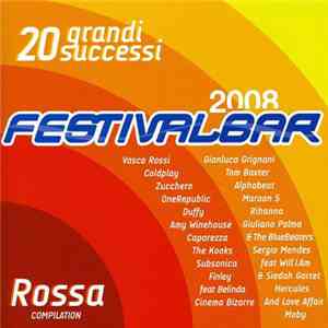 Various - Festivalbar 2008 - Compilation Rossa