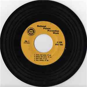 No Artist - National Poison Prevention Week