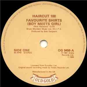 Haircut One Hundred - Favourite Shirts (Boy Meets Girl) / Love Plus One